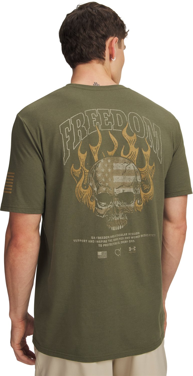 Under Armour Men's Freedom Fire Skull Graphic T-shirt