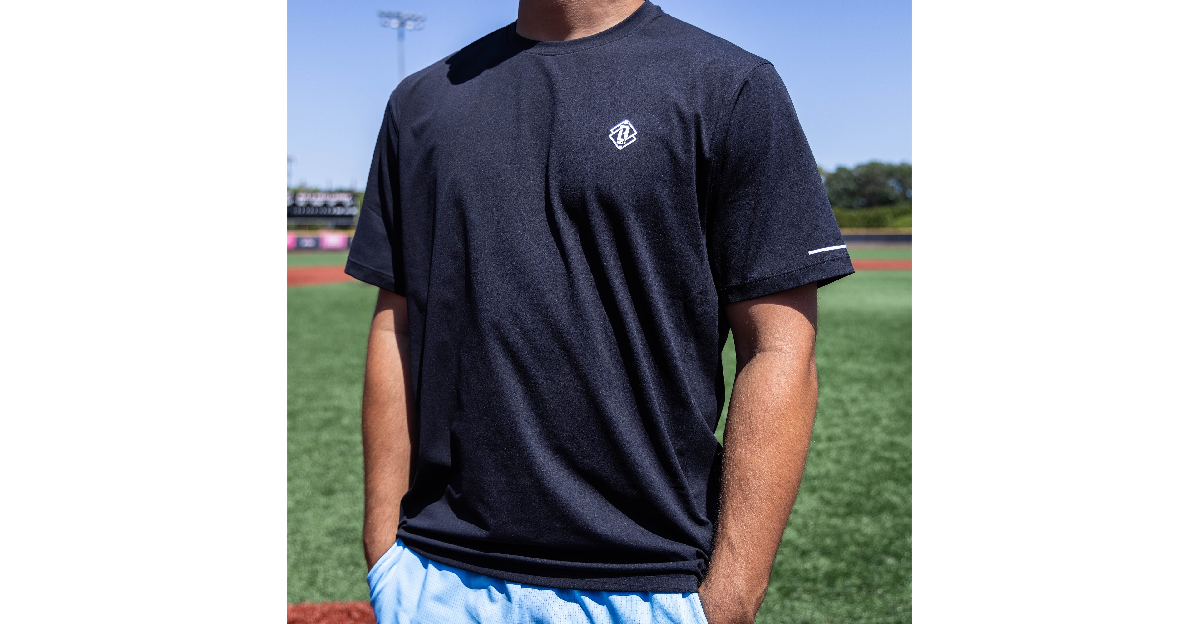 Baseball Lifestyle 101 Men's Diamond Tech Vented T-shirt