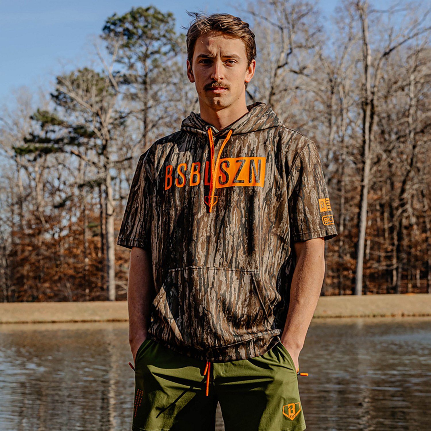 Baseball Lifestyle 101 Youth Realtree Legacy BSBL-SZN Short Sleeve Hoodie V3 - view number 3