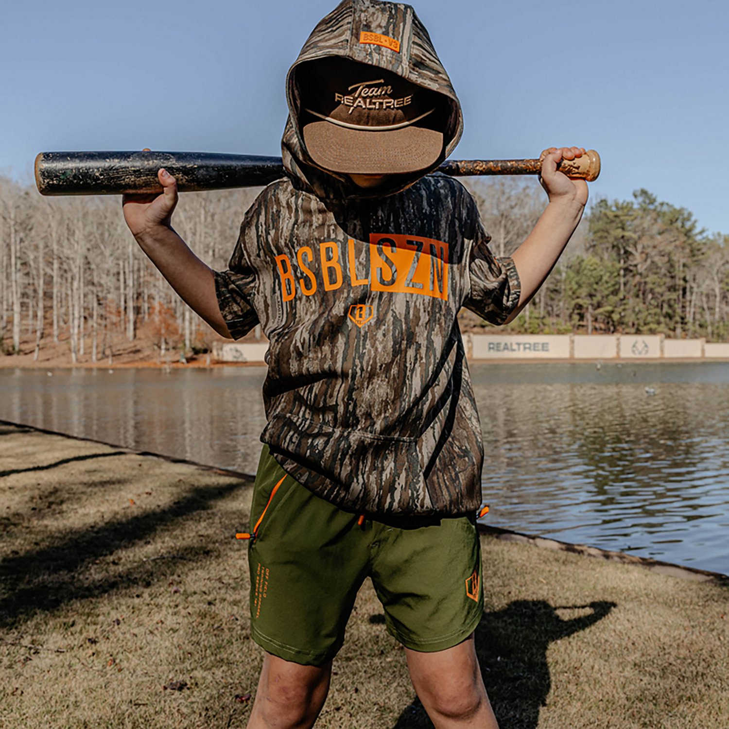  Baseball Lifestyle 101 Adult Realtree Legacy BSBL-SZN Short Sleeve Hoodie - view number 3