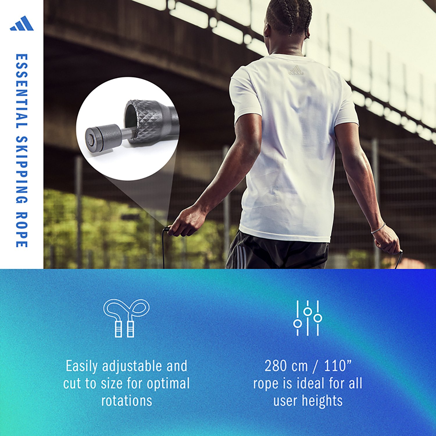 adidas Essential Skipping Rope - view number 3