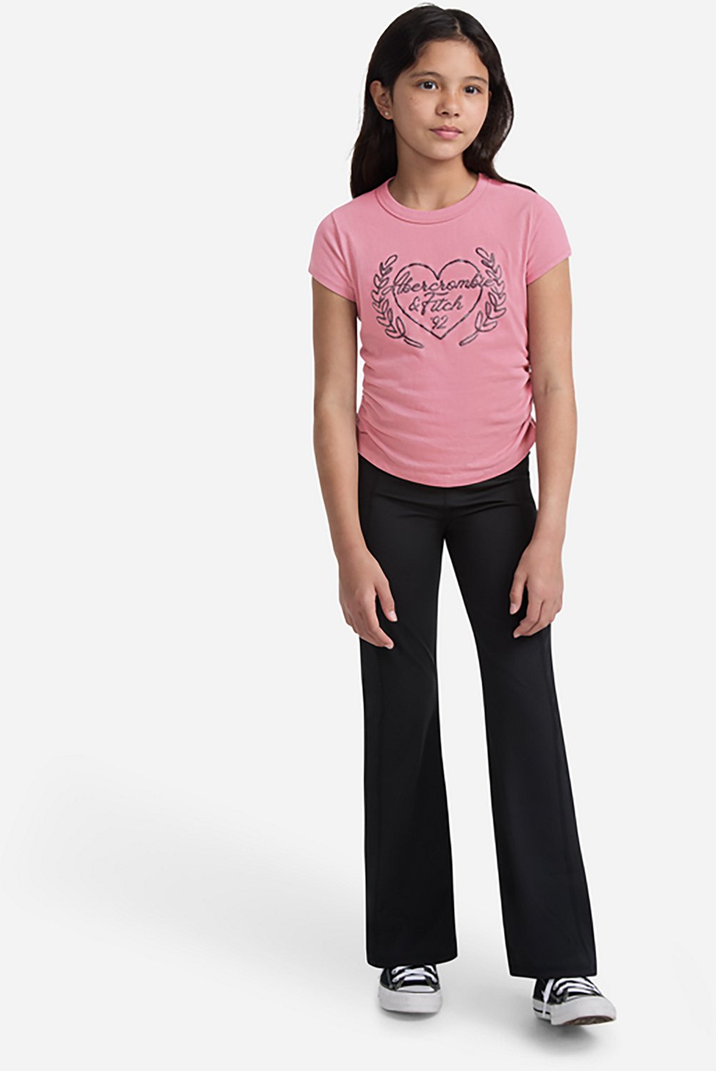 Abercrombie & Fitch Girls' Laurel Ruched Baby T-shirt - view number 3