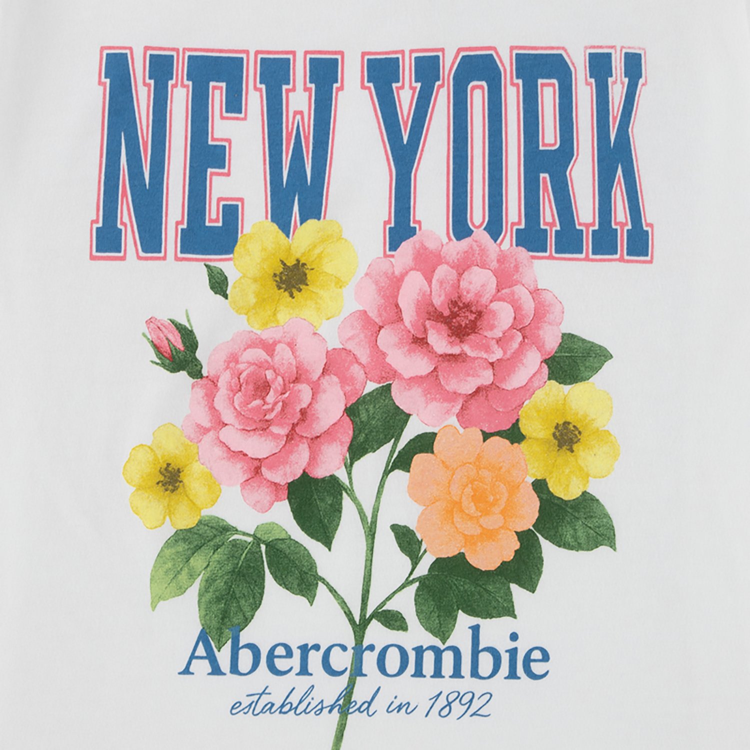 Abercrombie & Fitch Girls' New York Flower T-shirt - view number 3