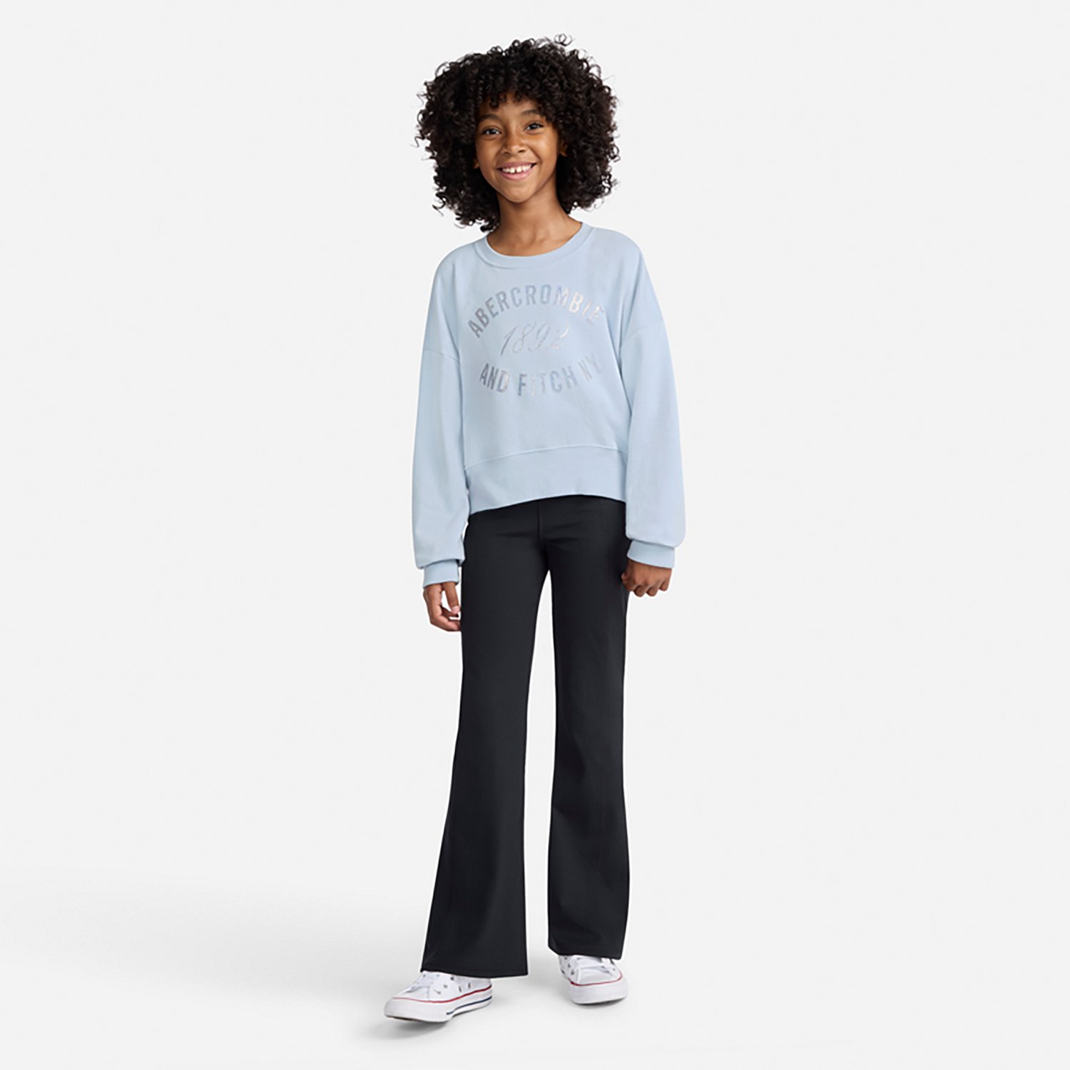 Abercrombie & Fitch Girls' Rose Bouquet Crewneck Sweatshirt - view number 4