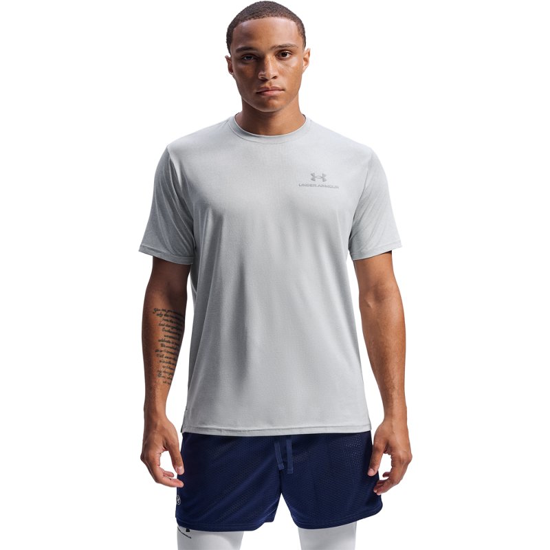 Under Armour Men's Vanish Energy Short Sleeve T-Shirt, Large, Mod Gray Lt Hr/Mod Gry
