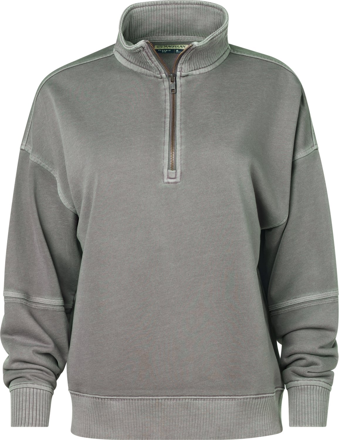 Magellan Outdoors Women's Campfire Washed 1/2-Zip Sweatshirt