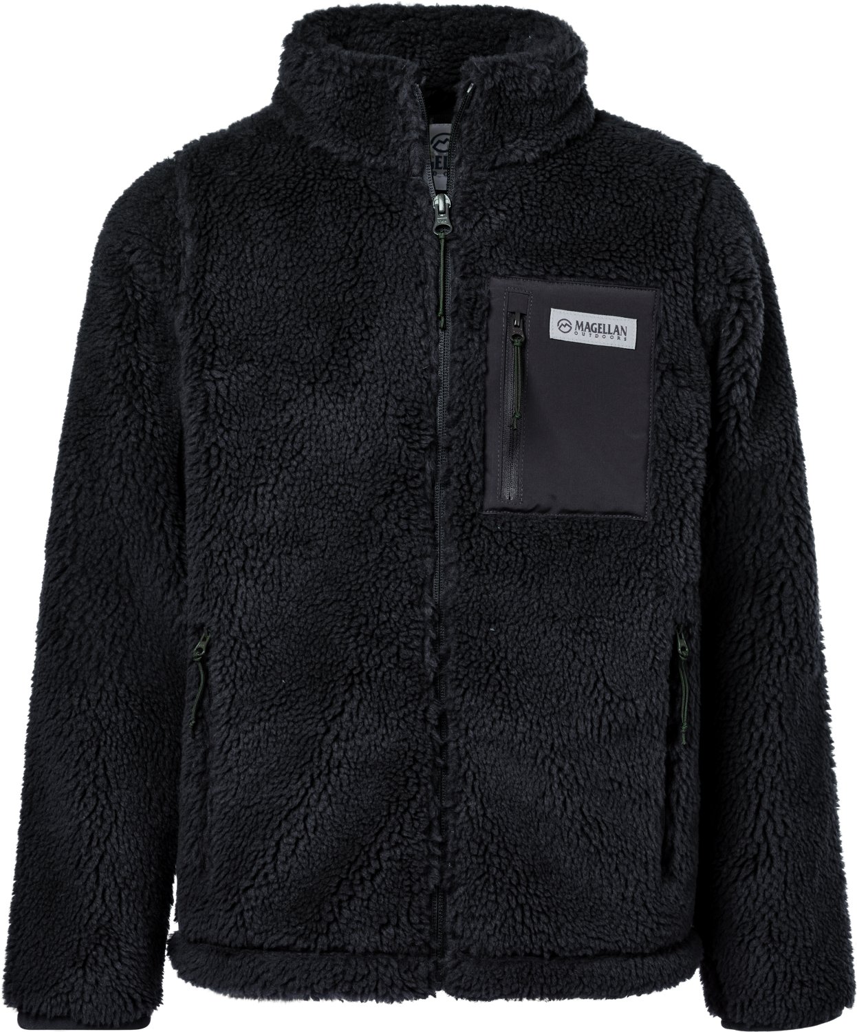 Magellan Outdoors Boys' Cozy Campfire Sherpa Fleece Jacket | Academy