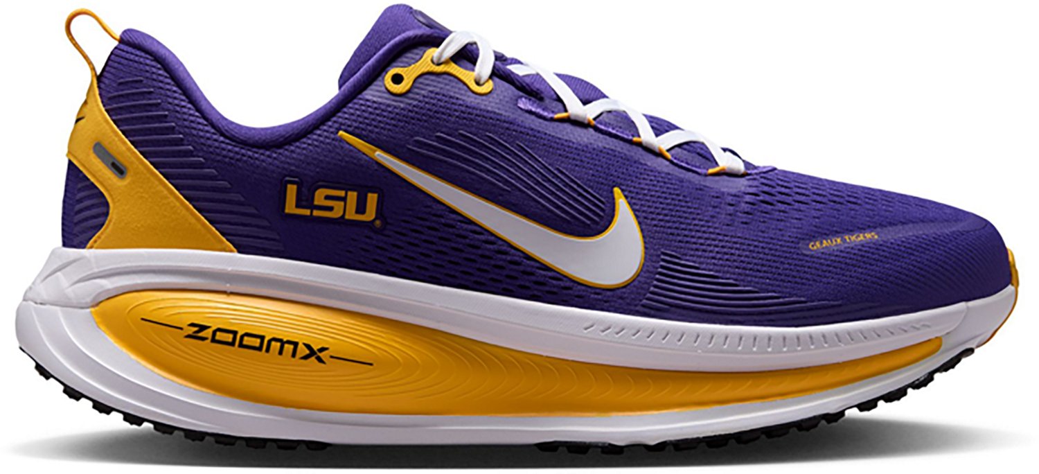 Nike Adult LSU Vomero 18 Cushioned Performance Running Shoes