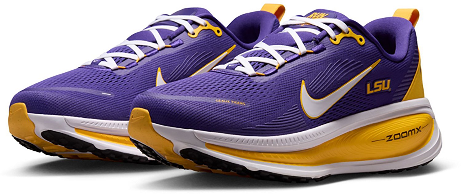Nike Adult LSU Vomero 18 Cushioned Performance Running Shoes - view number 3