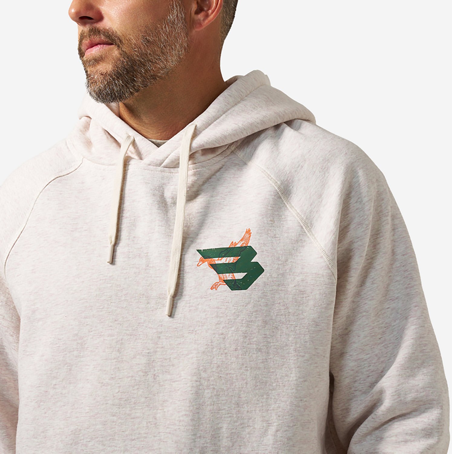 BURLEBO Men's Fleece Pullover Hoodie - view number 3