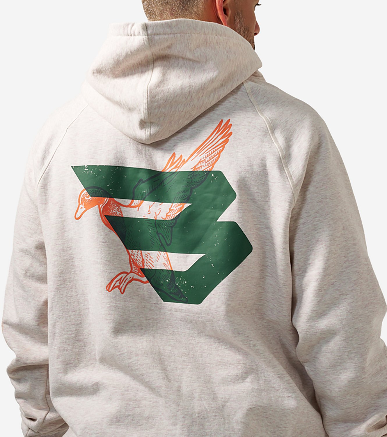 BURLEBO Men's Fleece Pullover Hoodie - view number 4