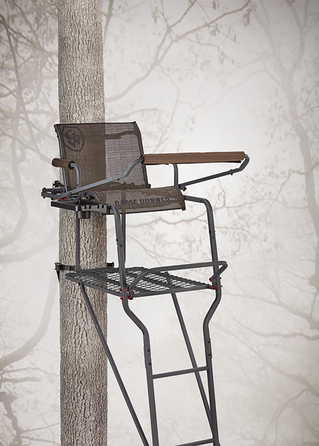 Game Winner 18 Foot 1 Man Hunting Platform Ladder Stand - view number 3