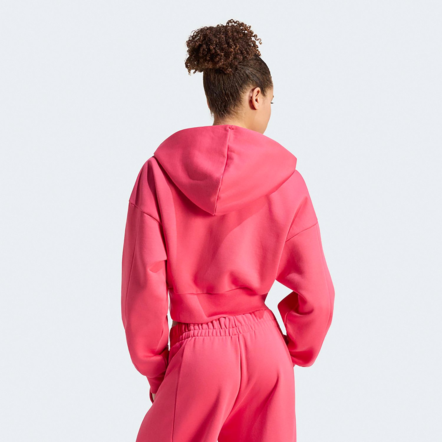 adidas Women’s Essentials Contemporary Fleece Full Zip Hooded Jacket - view number 2