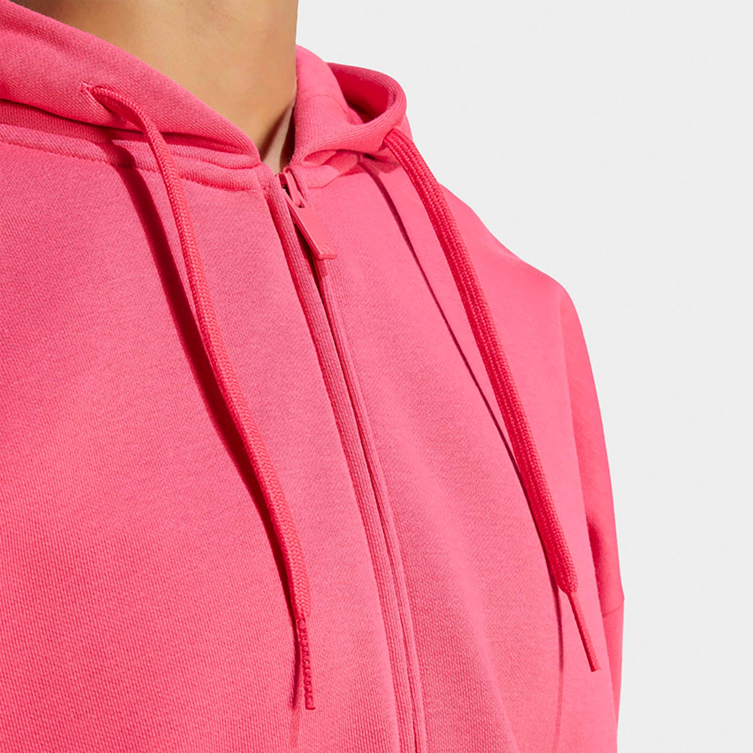 adidas Women’s Essentials Contemporary Fleece Full Zip Hooded Jacket - view number 4
