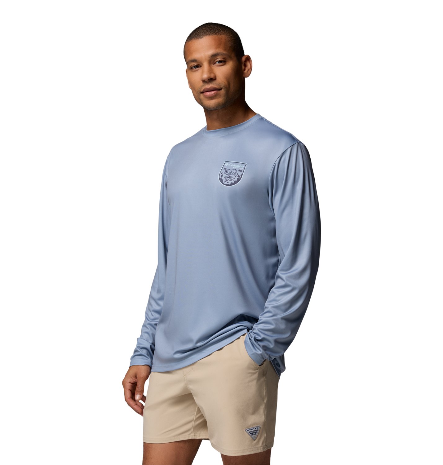 Columbia Sportswear Men’s PFG Terminal Tackle Hooked On Quality Long Sleeve Shirt - view number 3