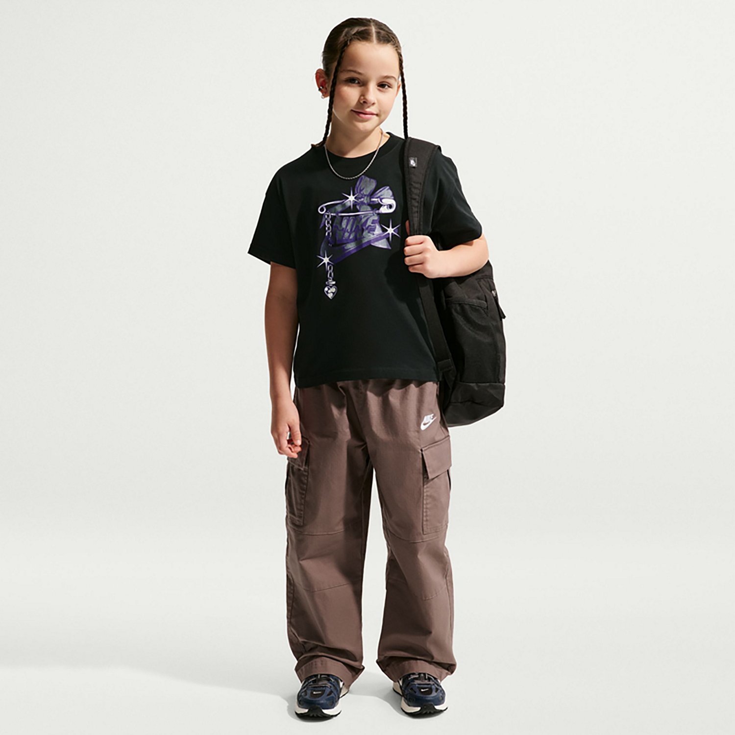Nike Boys' Sportswear Futura Ribbon Graphic T-shirt