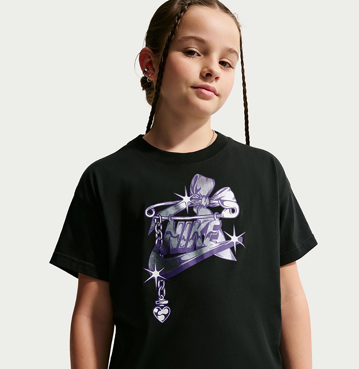 Nike Boys' Sportswear Futura Ribbon Graphic T-shirt - view number 3