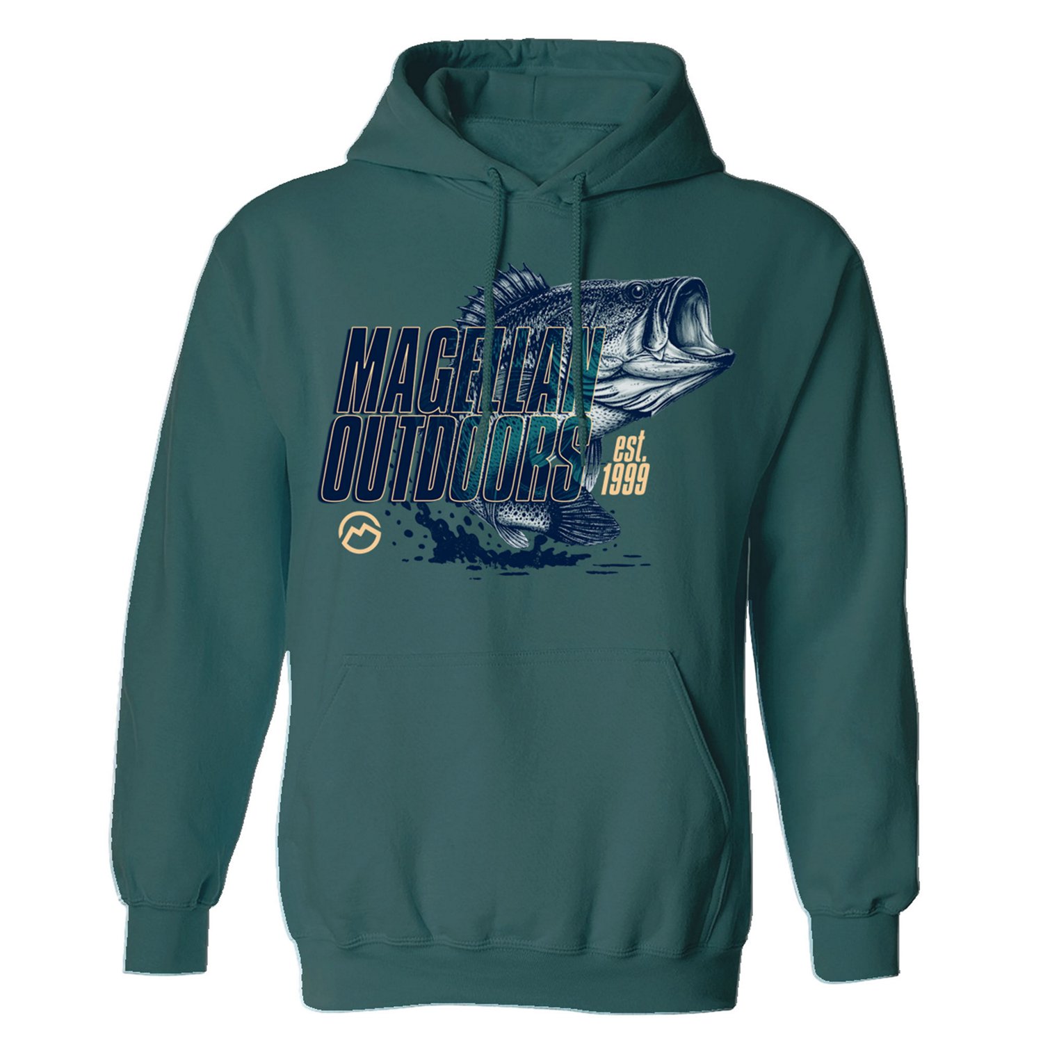 Magellan Outdoors Men's Fish Tap Brush Hoodie