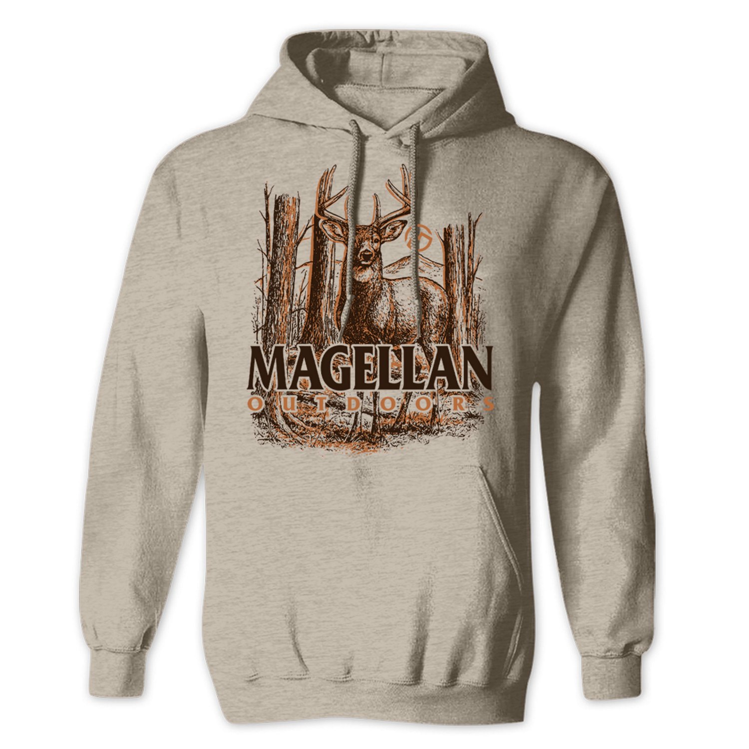 Magellan Outdoors Men's Deer Crisp Air Hoodie