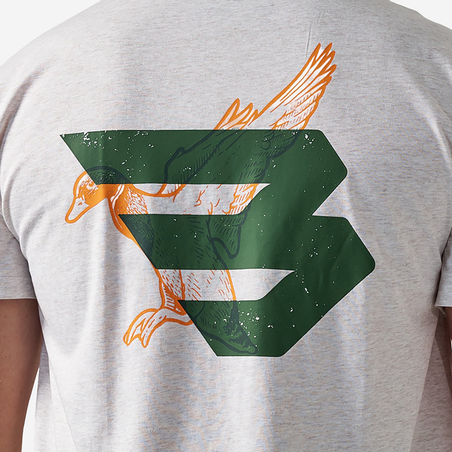 BURLEBO Men's Duck Flying B Logo T-shirt - view number 3