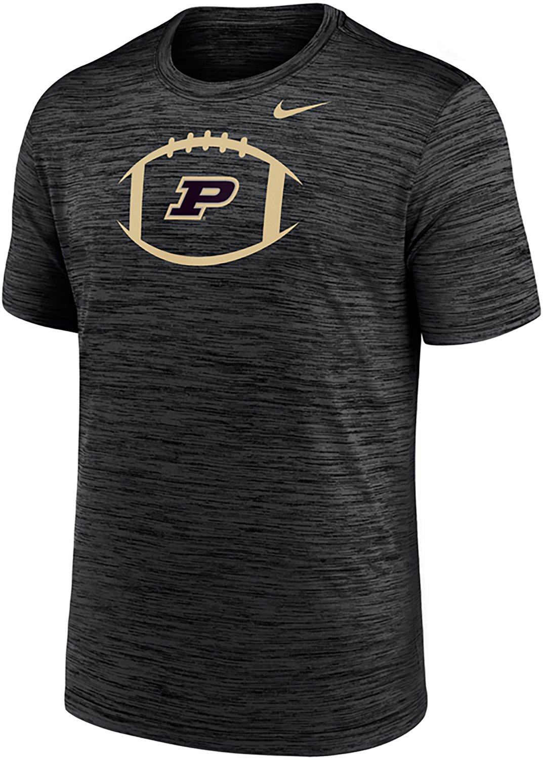 Nike Men's Purdue Football Velocity Legend Short Sleeve T-shirt
