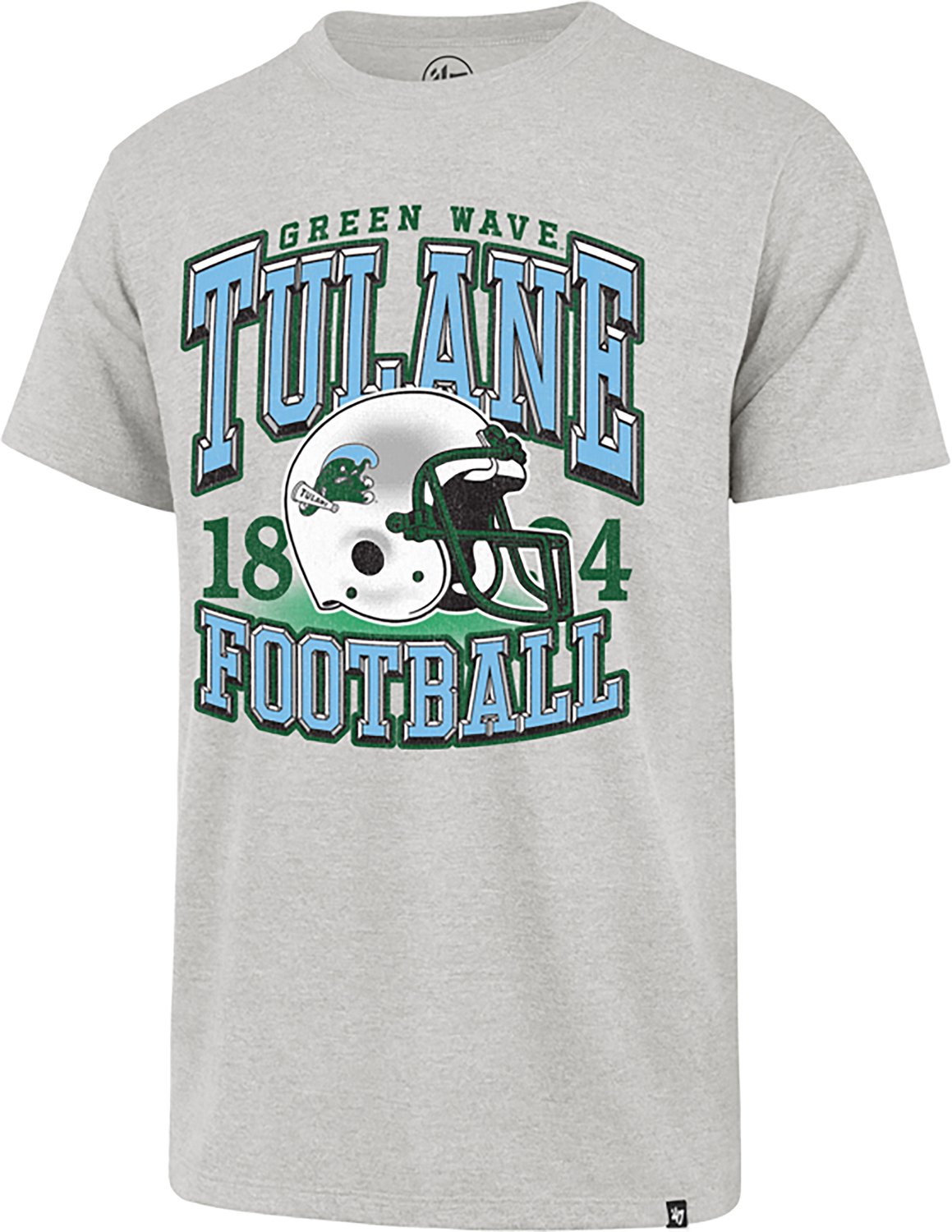 '47 Men's Tulane Vault Retro Bevel Franklin Short Sleeve T-shirt