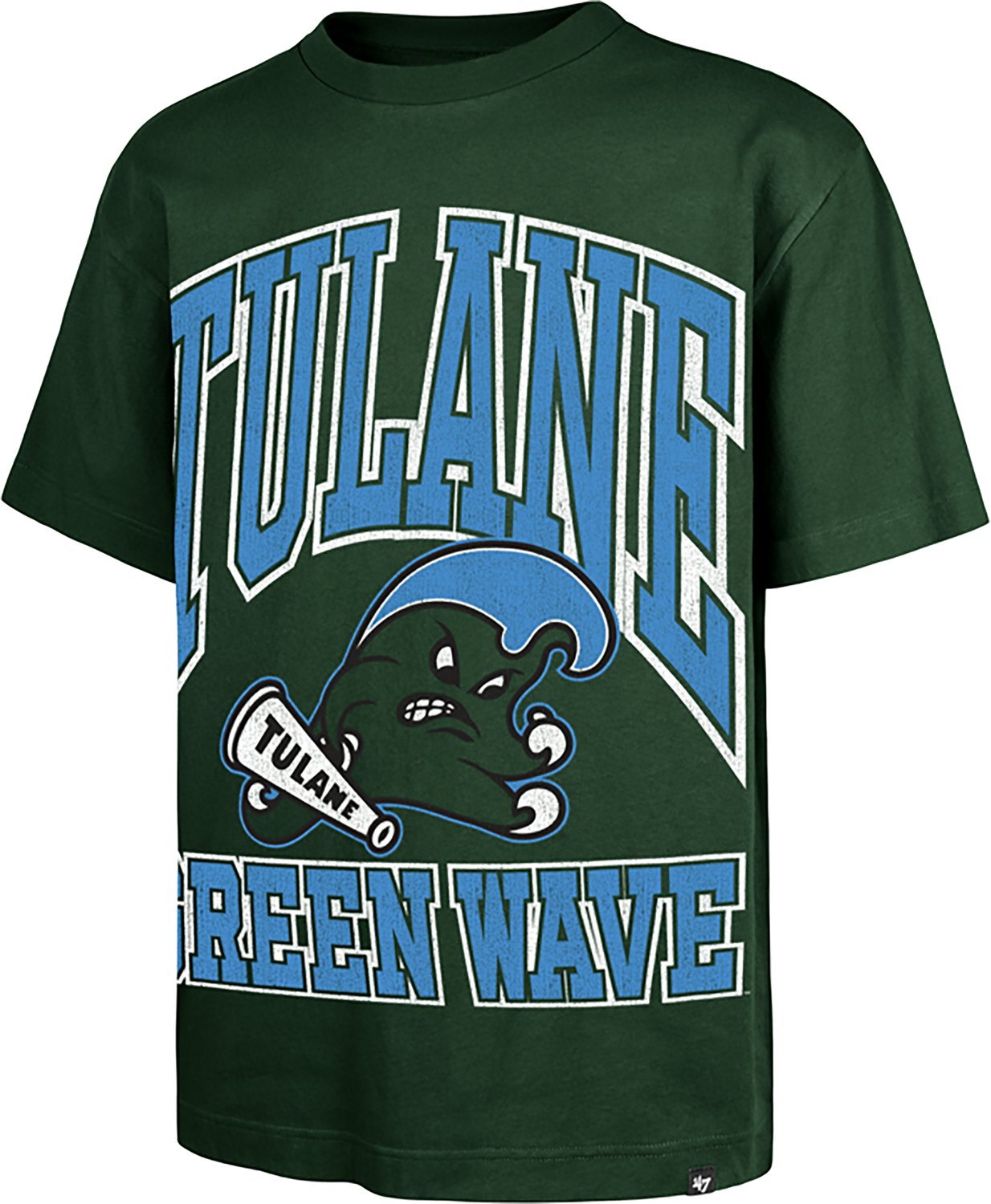 '47 Men's Tulane Bigger Man Foundation Short Sleeve T-shirt