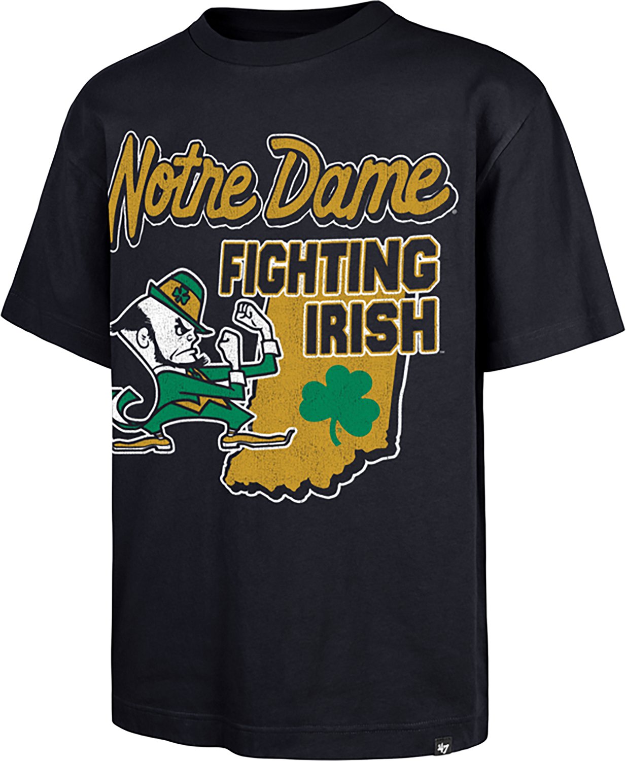 '47 Men's Notre Dame Mascot Mania Fndtn Short Sleeve T-shirt
