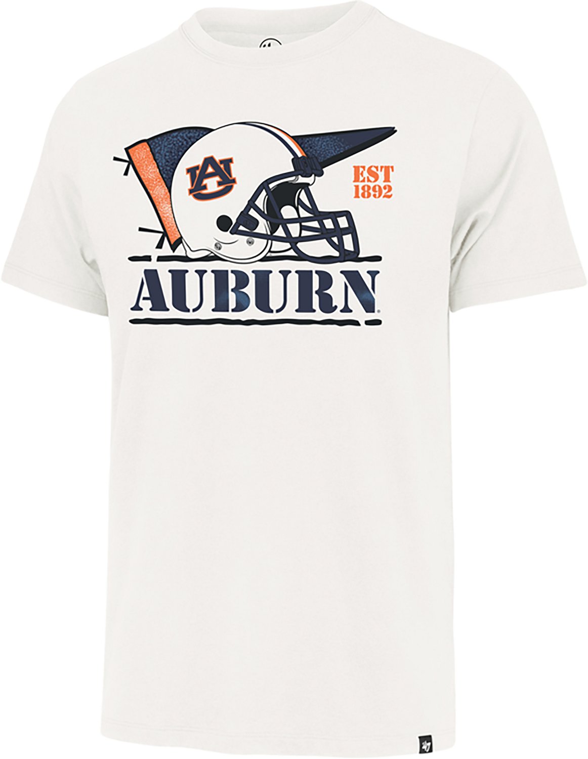 '47 Men's Auburn Motion Field Franklin Short Sleeve T-shirt