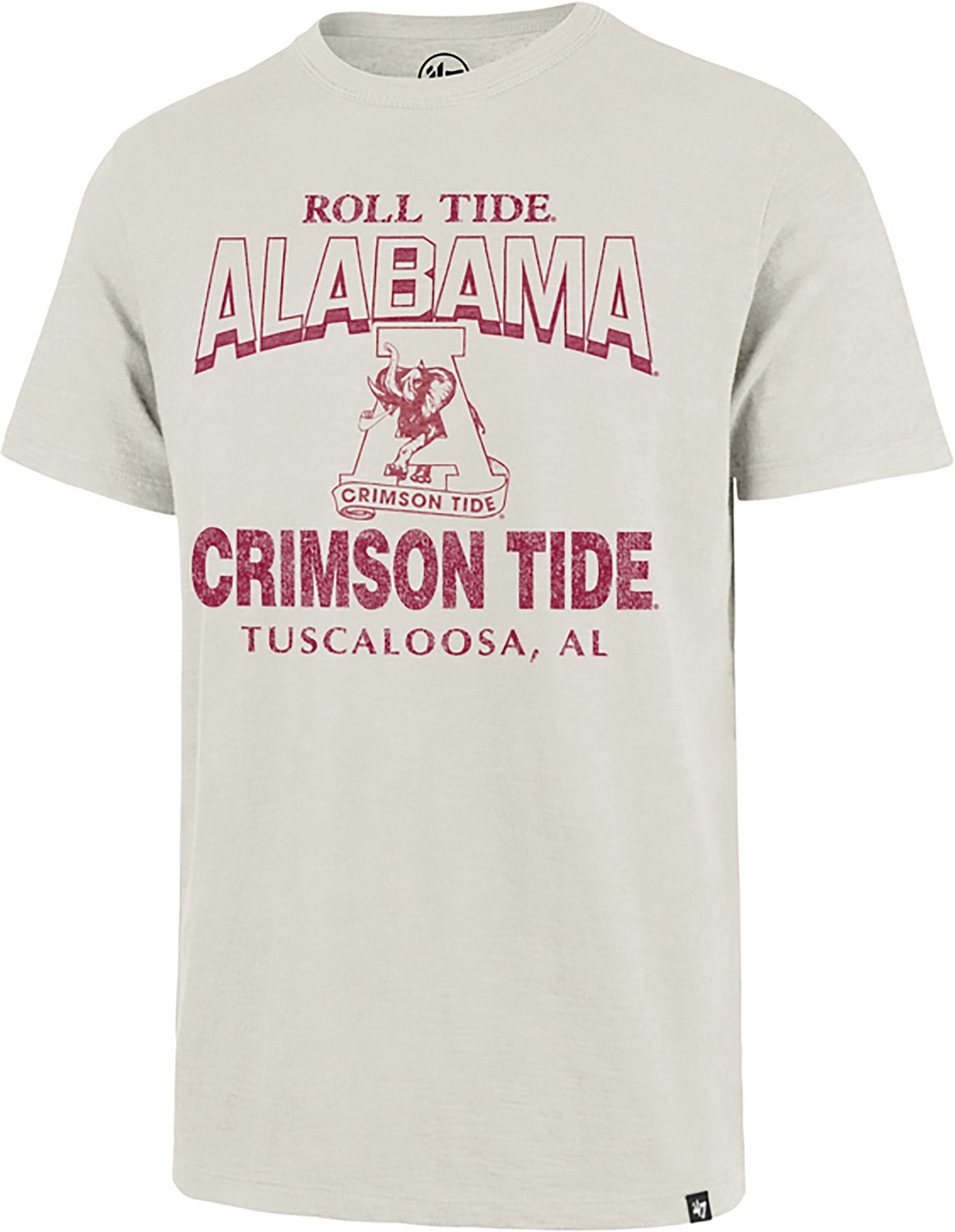 '47 Men's Alabama Vault Head On Scrum Short Sleeve T-shirt