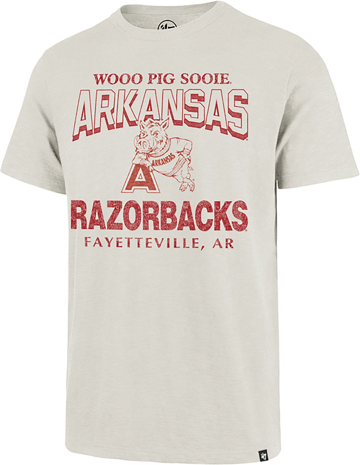 '47 Men's Arkansas Vault Head On Scrum Short Sleeve T-shirt