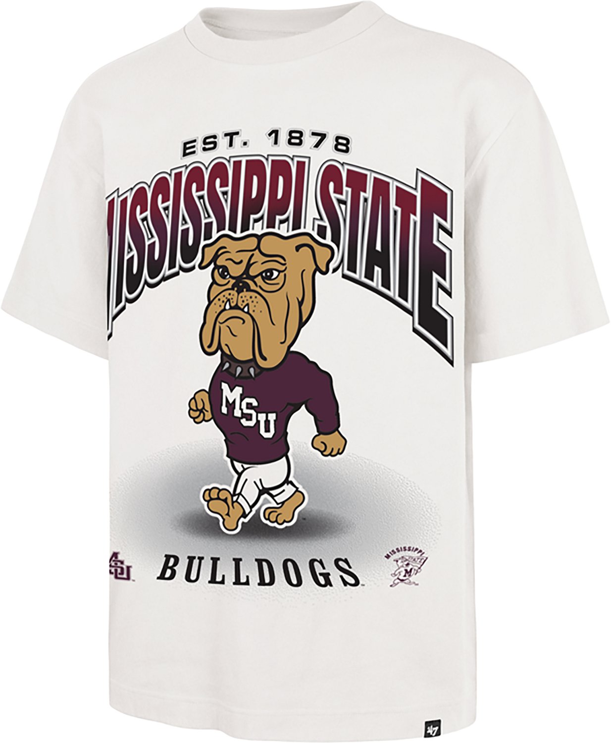 '47 Men's Mississippi State Team Flex Foundation Short Sleeve T-shirt