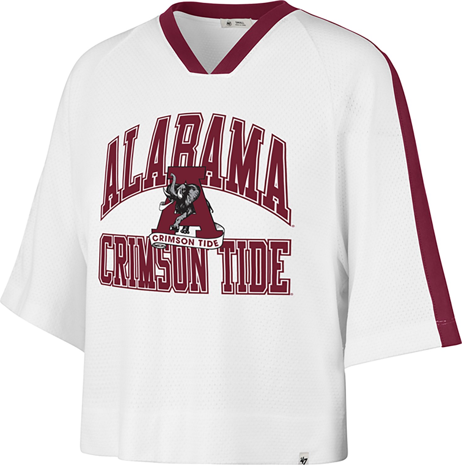 '47 Women's Alabama Drop Needle Raglan Short Sleeve T-shirt
