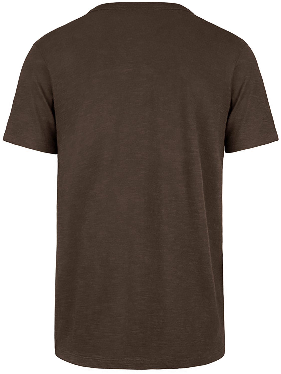 '47 Men's Cleveland Browns Emblem Mark Scrum Short Sleeve T-shirt
