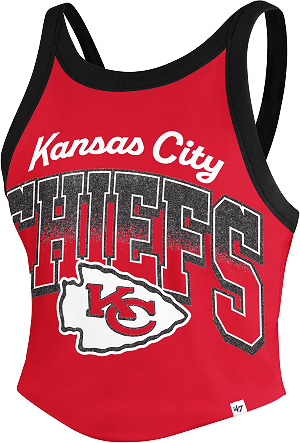 '47 Women's Chiefs Shimmer Shadow Sporty Tank Top