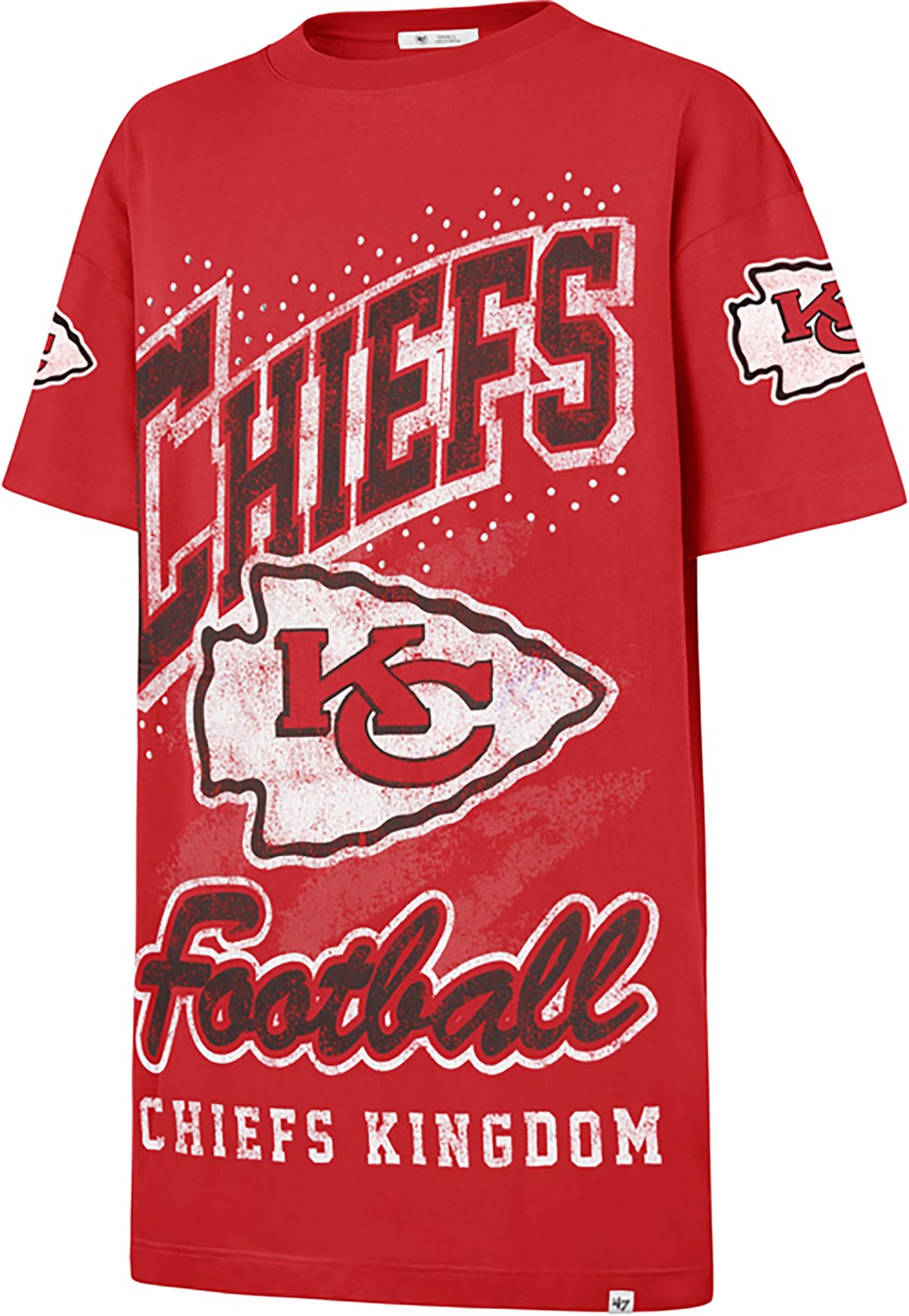 '47 Women's Chiefs Gemstone T-Shirt Dress