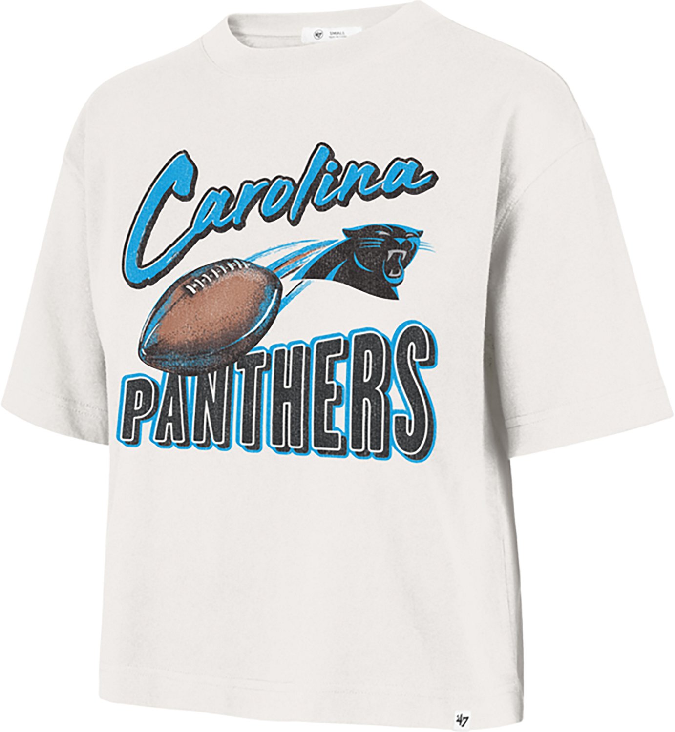 '47 Women's Panthers Dime Time Reed City Short Sleeve T-shirt