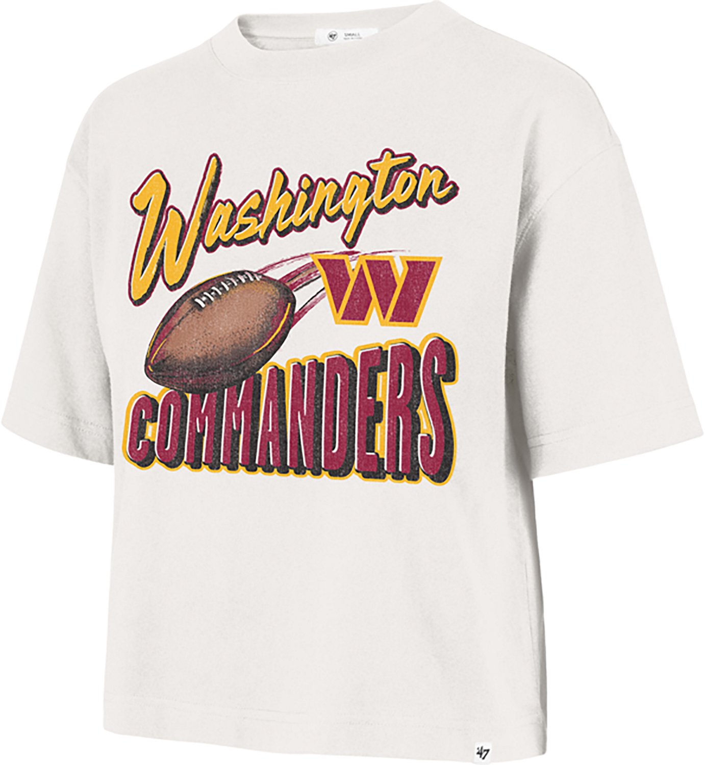 '47 Women's Commanders Dime Time Short Sleeve T-shirt