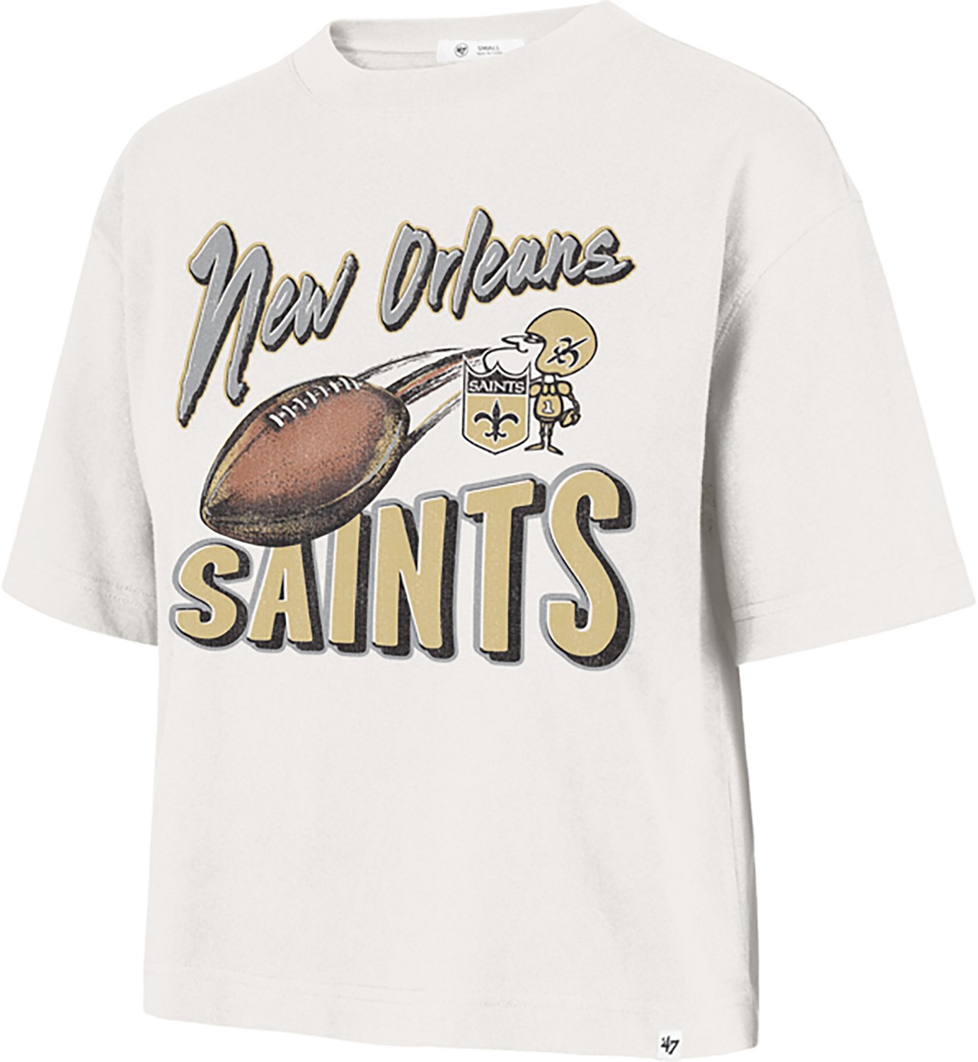 '47 Women's Saints Dime Time Reed City Short Sleeve T-shirt