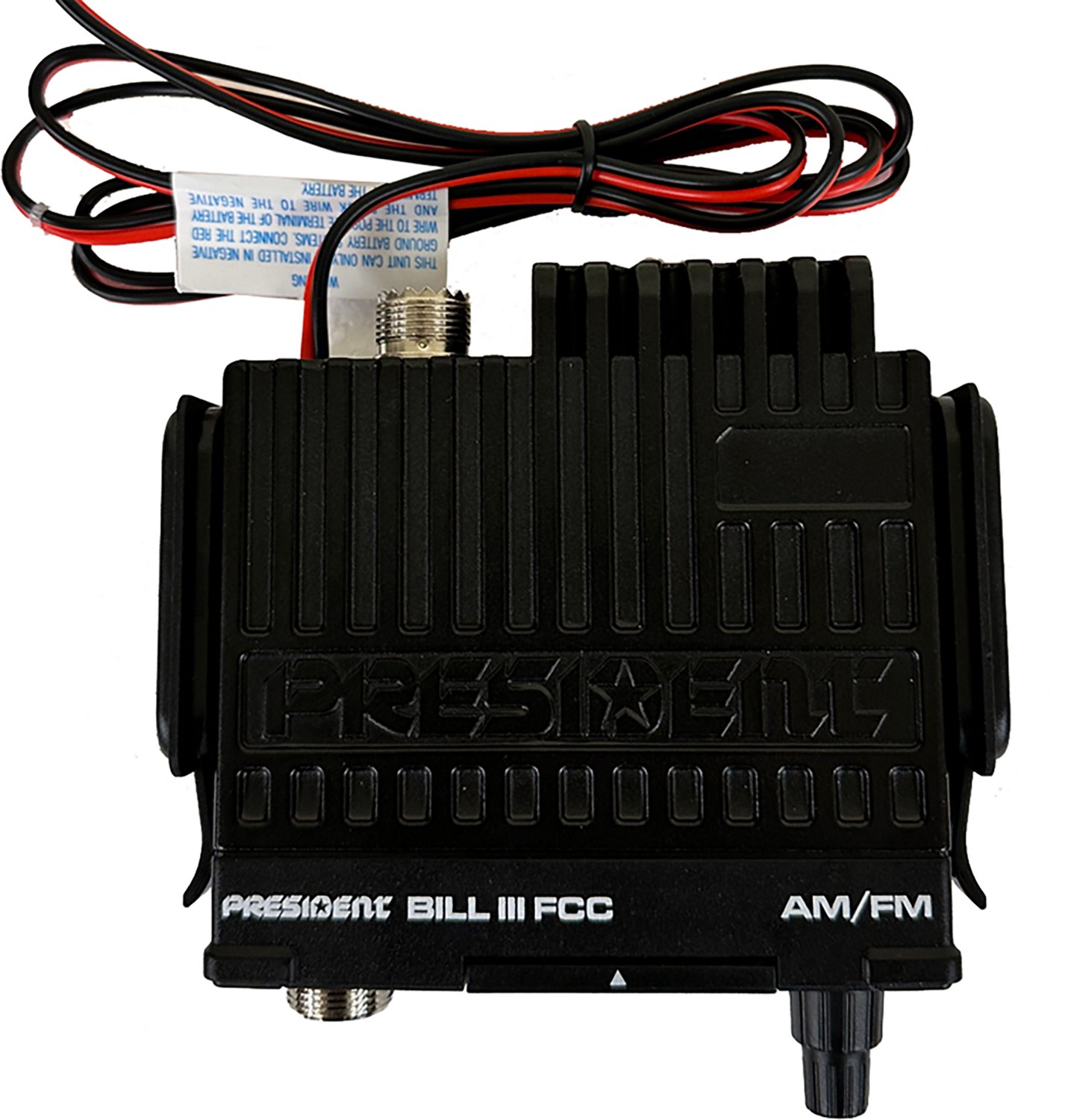 Petra President Bill III FCC 40-Channel 12V Am/FM Weatherband Ultracompact CB Radio with P-Channels and NRC - view number 3