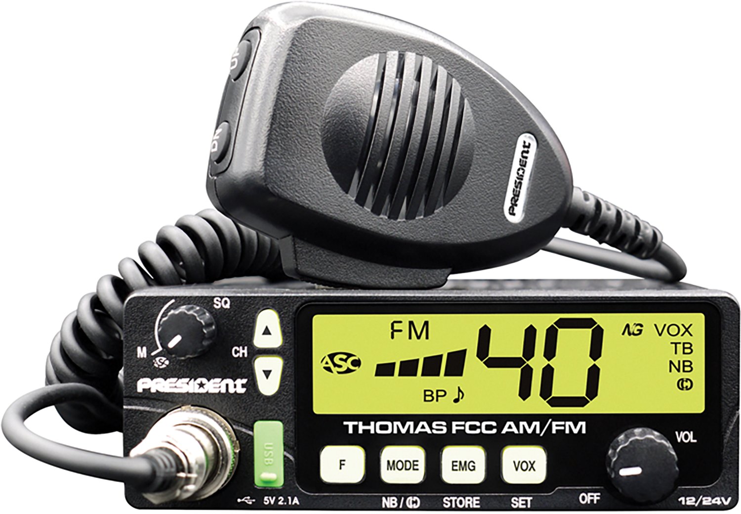 Petra President Thomas FCC 40-Channel CB Radio - view number 4