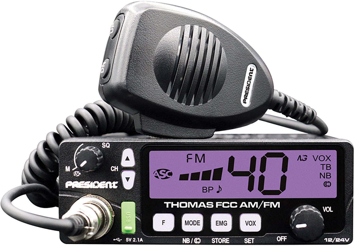 Petra President Thomas FCC 40-Channel CB Radio - view number 5
