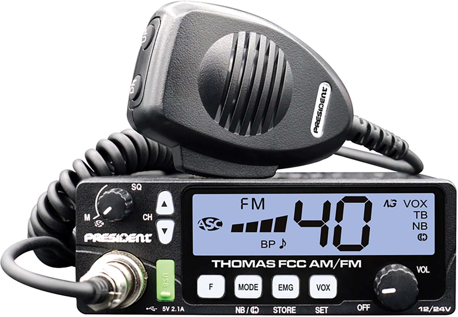 Petra President Thomas FCC 40-Channel CB Radio - view number 6