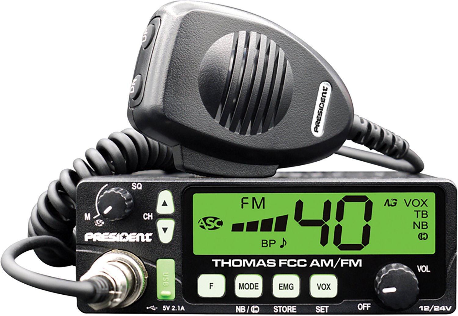 Petra President Thomas FCC 40-Channel CB Radio - view number 7