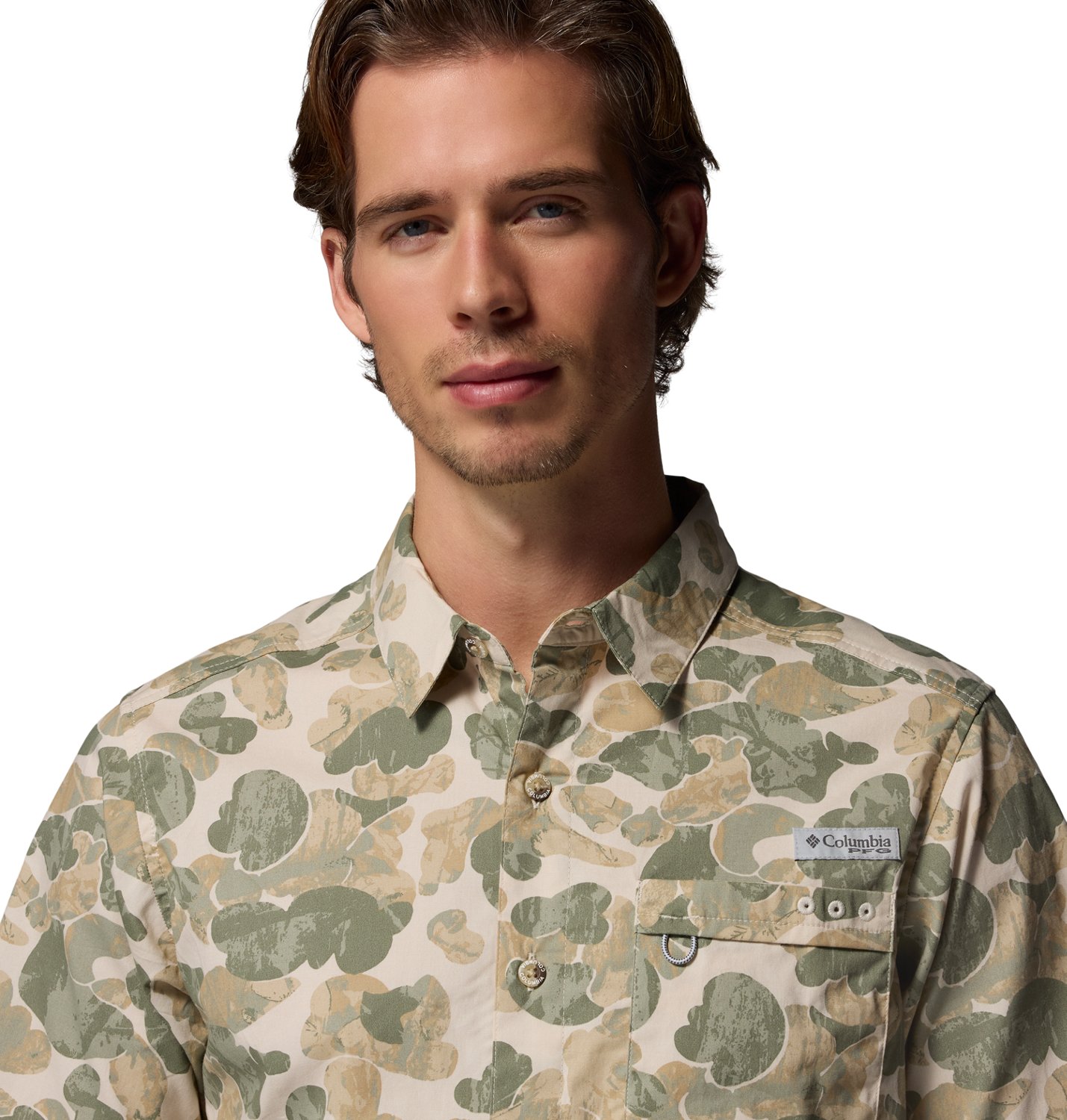Columbia Sportswear Men's Wild Cast Camp Button Down Shirt - view number 4