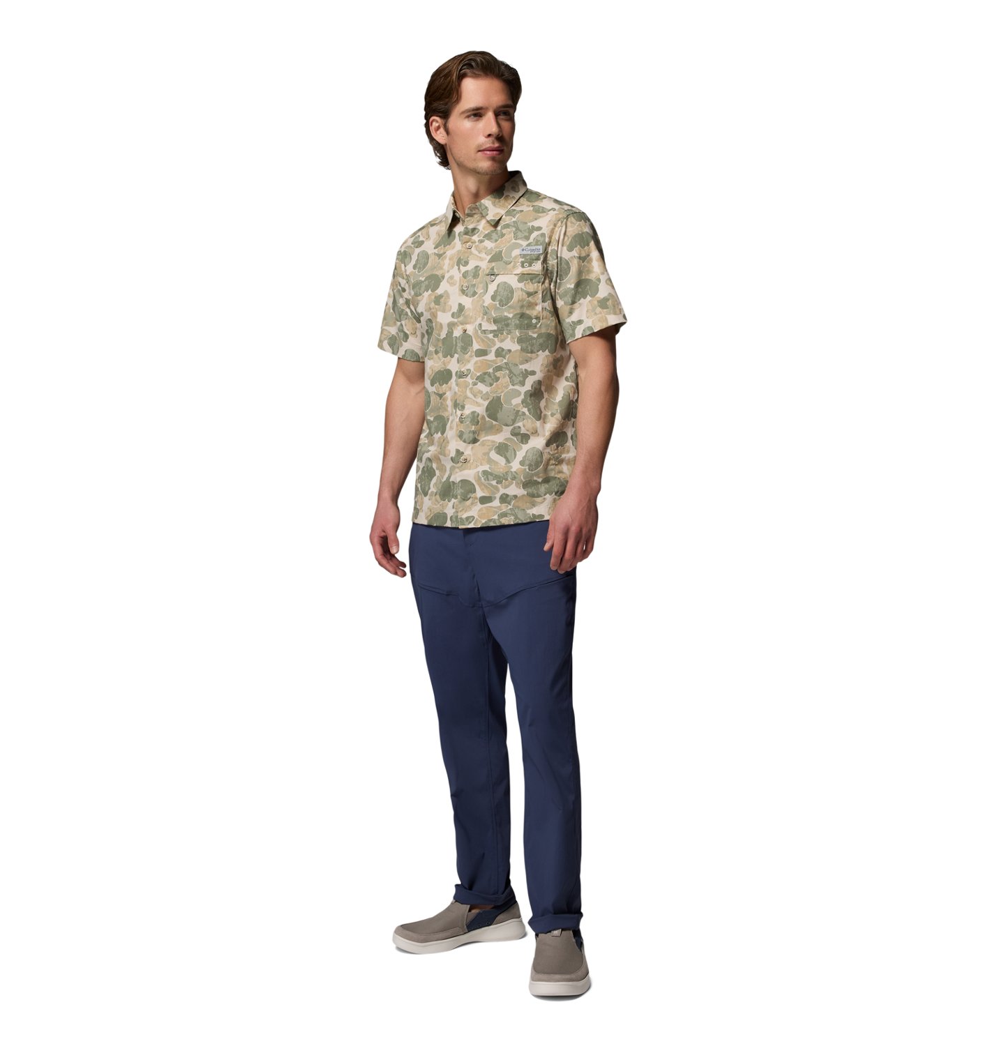 Columbia Sportswear Men's Wild Cast Camp Button Down Shirt - view number 5