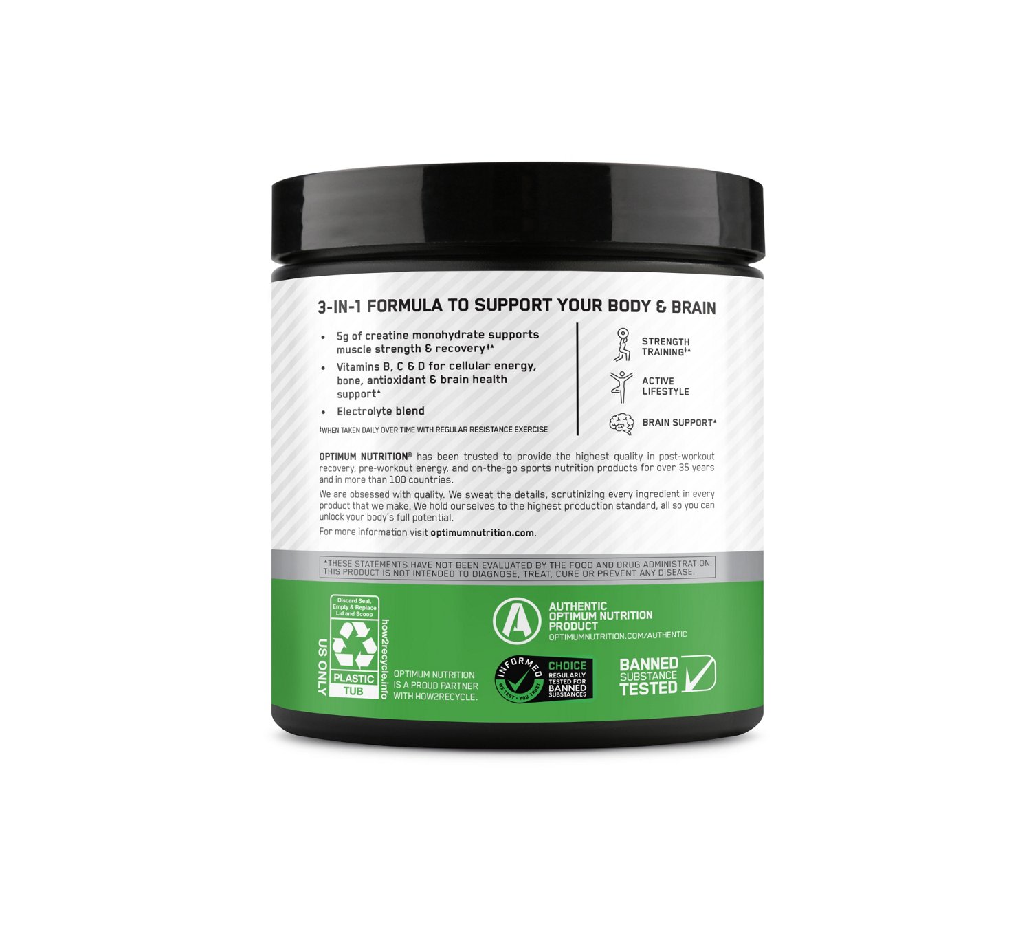 Optimum Nutrition Creatine Monohydrate Plus - 40 servings - view number 2