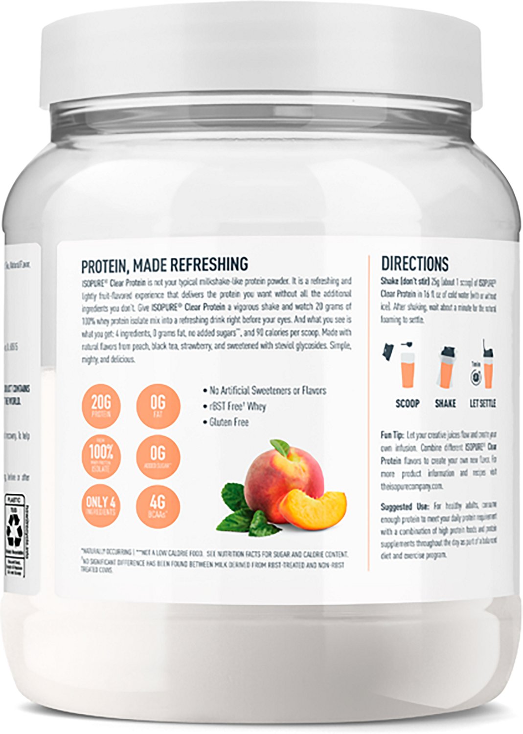 Isopure Low Carb Clear Protein Powder 1 lb - view number 2