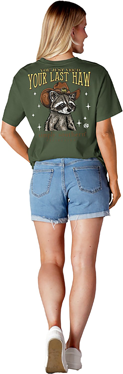 Simply Southern Women's Raccoon Haw T-shirt