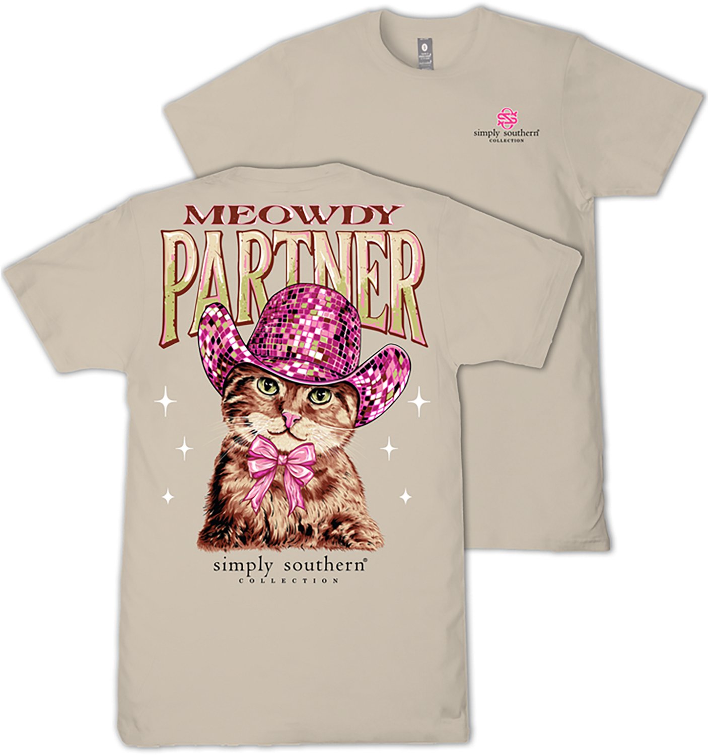 Simply Southern Women's Meowdy T-shirt - view number 4
